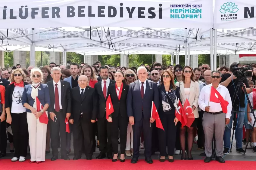 Zaferin 104üncü yılı Nilüferde kutlandı