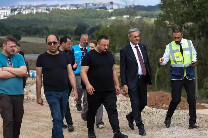 Sakaryada Şehir Hastanesi çalışmaları yerinde görüldü