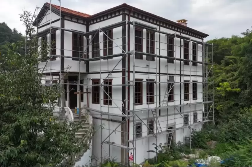 Orduda Çamaşın tarihi konağında sona gelindi