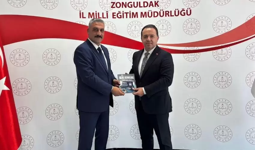 Ülkü Ocaklarından İl Milli Eğitim Müdürü Keskine ziyaret