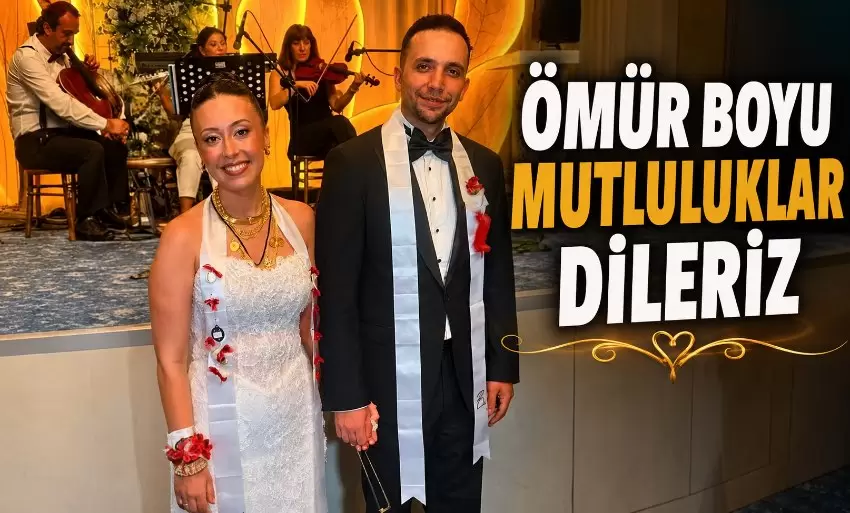 Melike ve Beratın mutlu gecesi