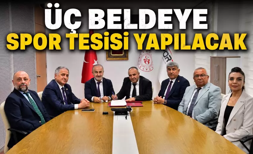 Milletvekili Bozkurt devreye girdi. Ormanlı, Gülüç ve Kandilliye spor tesisi