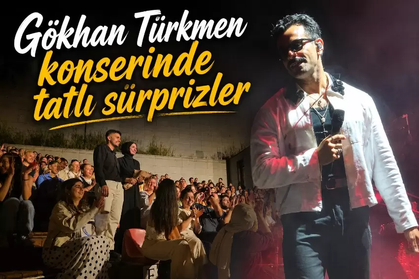 Gökhan Türkmen konserine evlilik teklifleri damga vurdu