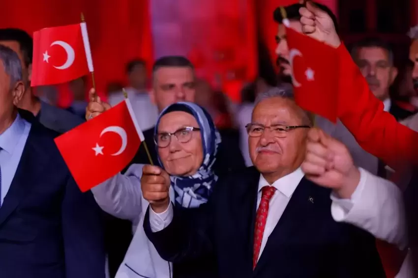 Kayseri Büyükşehirden 30 Ağustos resepsiyonu