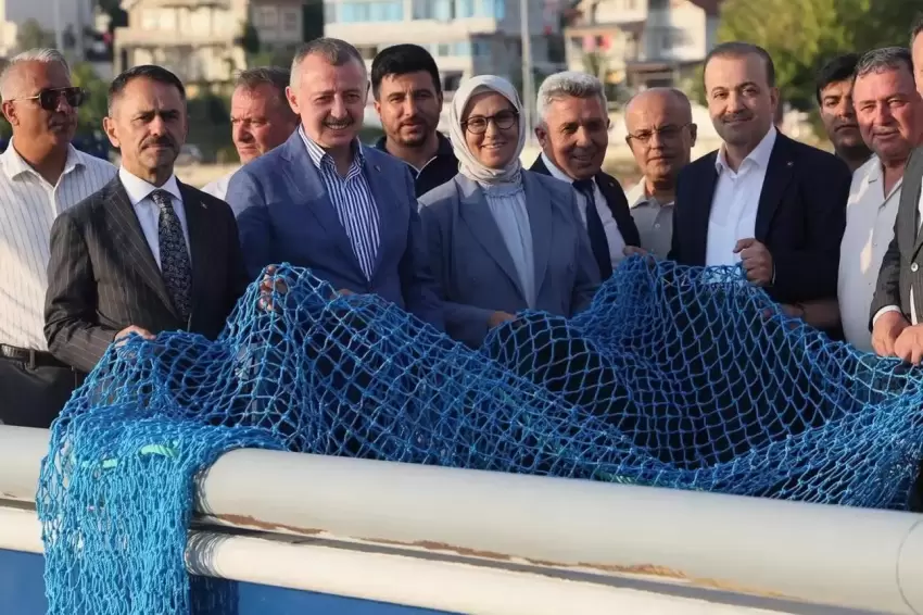 Kocaelide ilk ağ denize atıldı