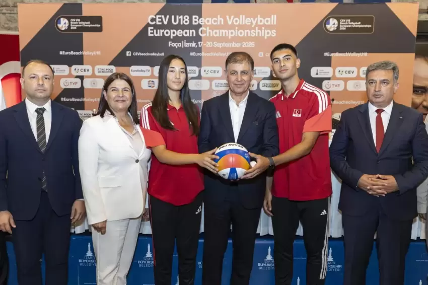 Avrupanın genç voleybol yıldızları Foçada ter dökecek