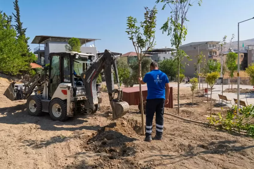 İzmirin mahalle ruhu yeşil dönüşümle canlanıyor