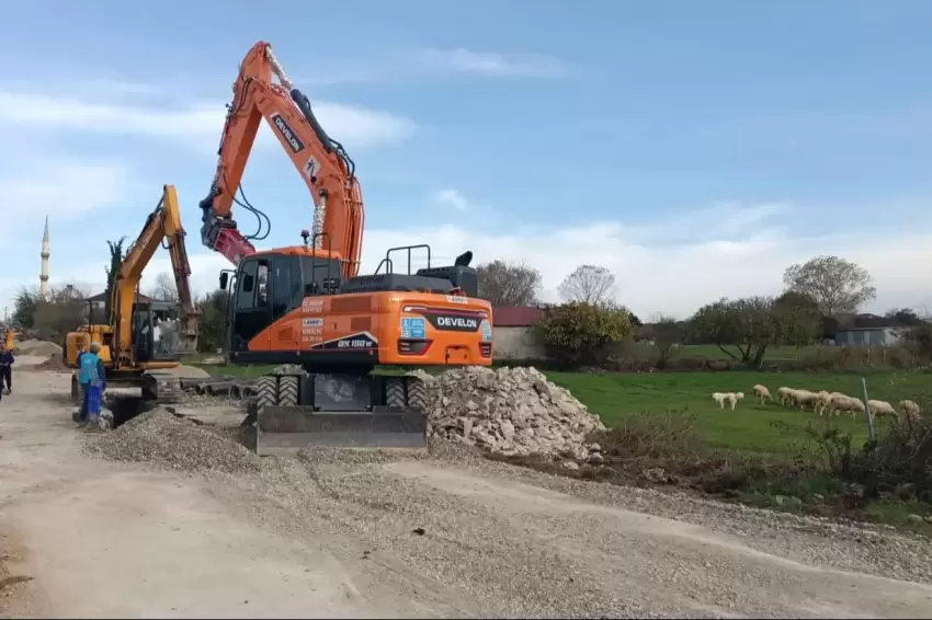 Kocaeli Kandırada altyapı çalışmalarında önemli aşama