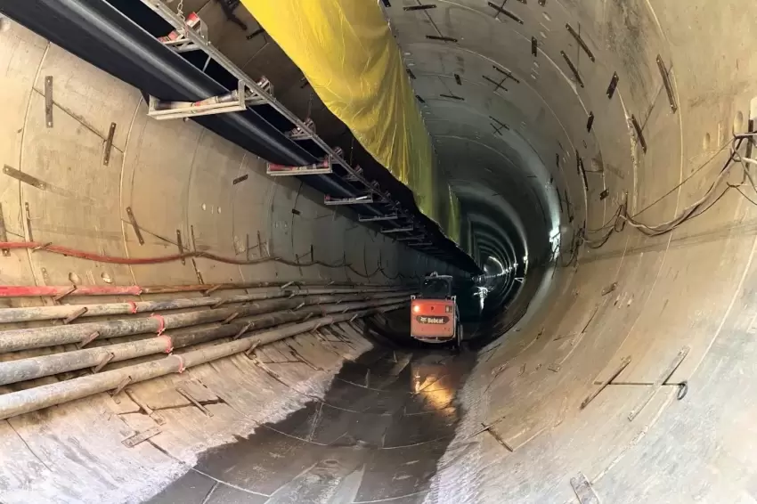 Körfezrayda tünel kazıları hız kesmiyor