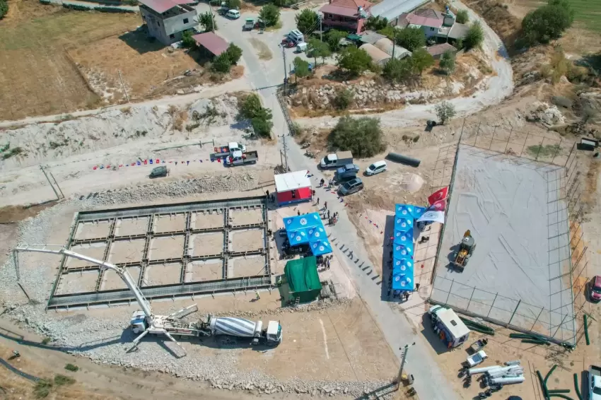 Milasta Bahçeburun Mahallesine çok amaçlı sosyal alan geliyor