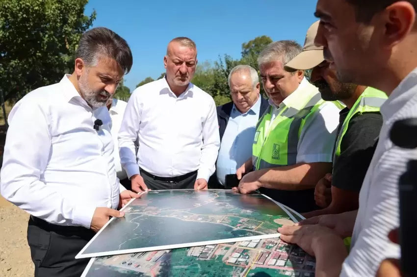 Bursa Büyükşehirden Karacabeye altyapıdan ulaşıma dev yatırımlar