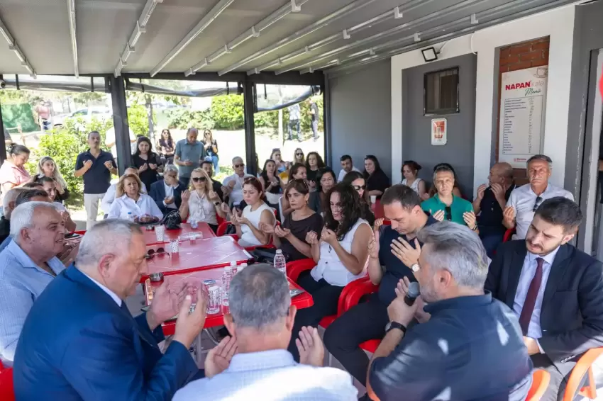 Bornova KKTCdeki gemi kazasında hayatını kaybedenleri unutmadı