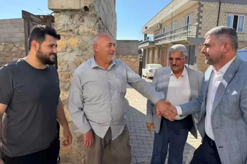 AK Parti Mardin Milletvekili Faruk Kılıçtan Mazıdağına çıkarma