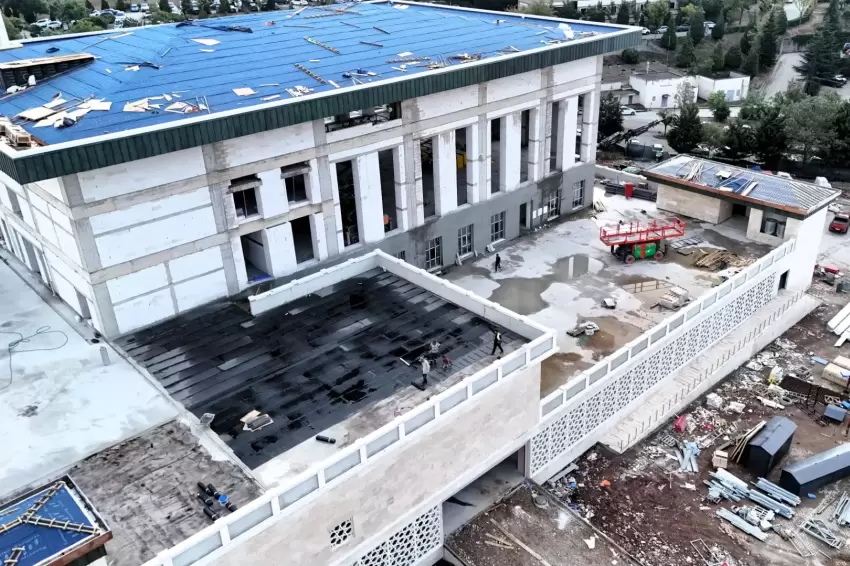 Kocaelide Umuttepe Camii ve Otopark projesi gün sayıyor