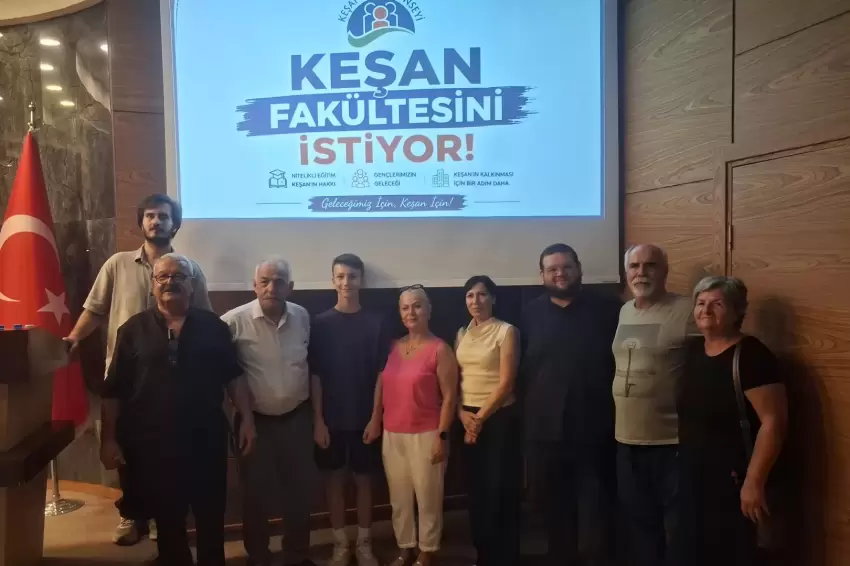 Keşanın geleceği için bir araya geldiler... Üniversite, yurt, engelsiz yaşam ve deprem hazırlığı gündemde