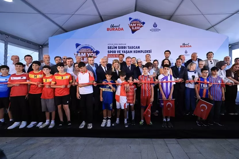 İstanbulda Selim Sırrı Tarcan Spor ve Yaşam Kompleksi hizmete açıldı