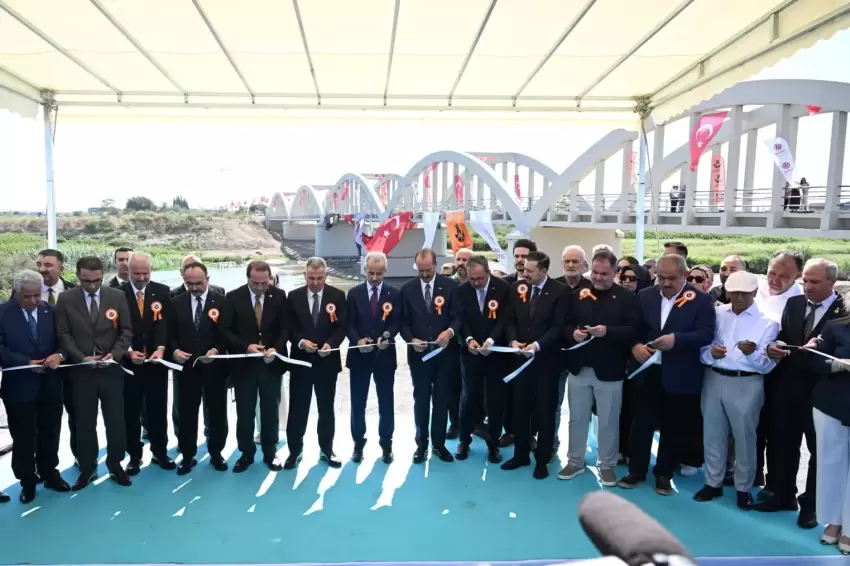 Tarihi Gediz Köprüsü yeniden hizmette