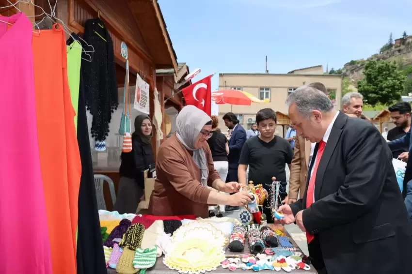 Kayseri Talasın Maharetli Elleri sonbaharı karşılıyor