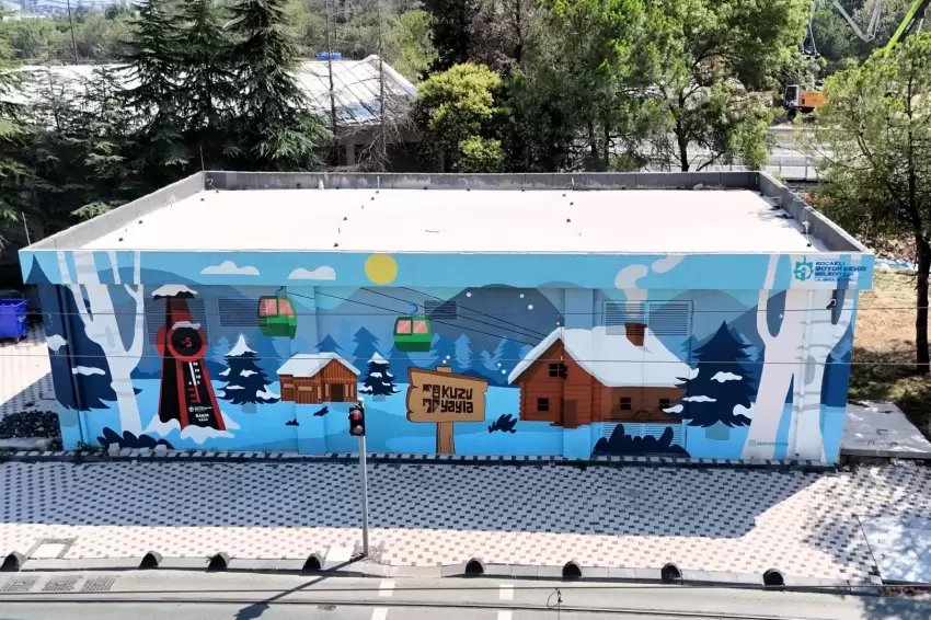 Kocaelinin duvarları kentin değerlerini anlatıyor
