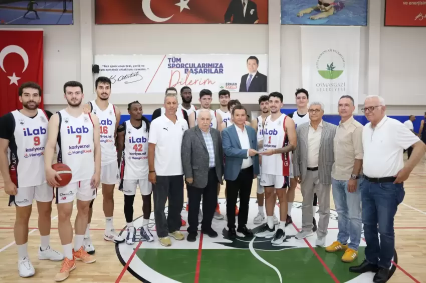 Başkan Erkan Aydından basketbola tam destek
