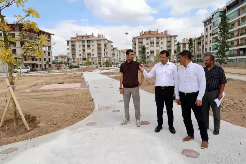 Konya Karatayda yeşil dönüşüm mahallelerde sürüyor