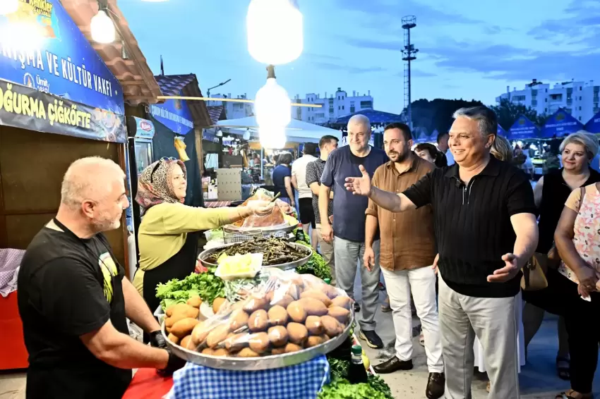Antalya Muratpaşada Yöreler Akdeniz Gecesi ile başladı