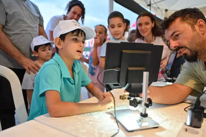 Bursada çocukların şenlik coşkusu