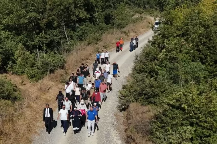 Bursa İnegöllüler 104 yıl sonra kurtuluşun izinde yürüdü
