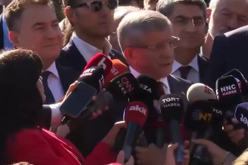 Davutoğlundan ifade sonrası ilk açıklama: Türkiyenin itibarı için