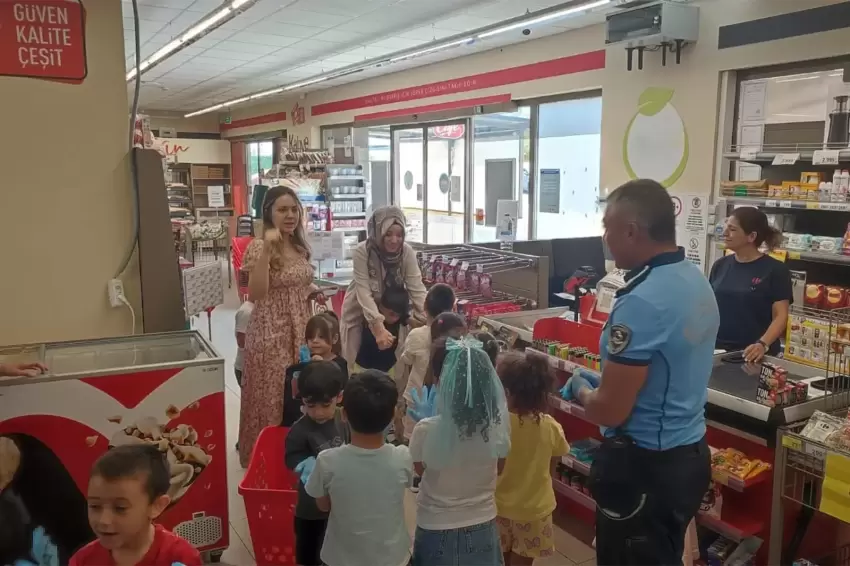 Balıkesirde minik zabıtalar denetim yaptı