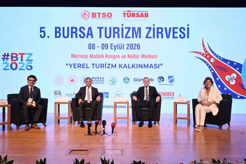 Bursa Turizm Zirvesine Yerel Kalkınma temasıyla start