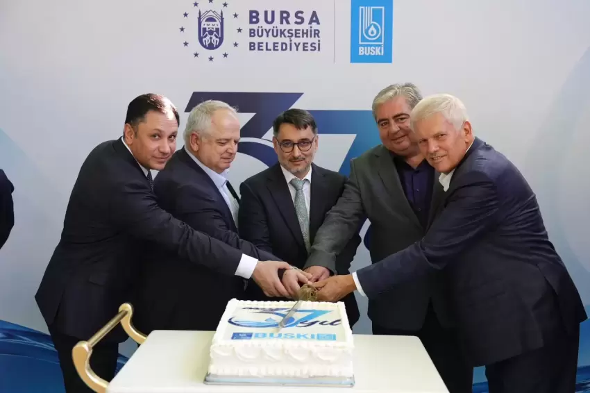 Bursada BUSKİ 37 yaşında