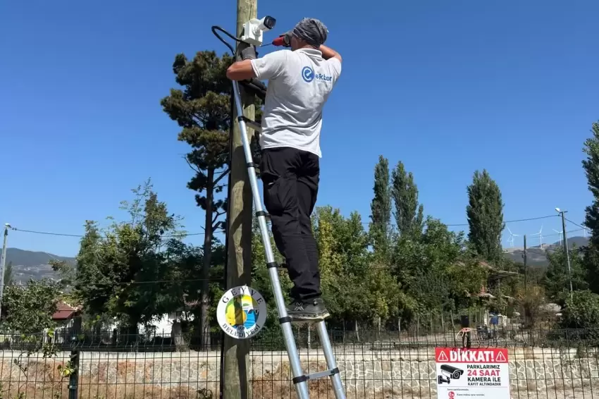 Sakarya Geyvede parkların kameraları kayda başladı