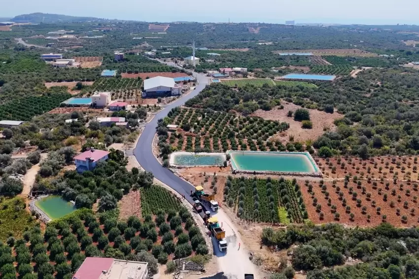 Erdemli Esenpınarda ulaşım hamlesi
