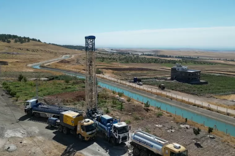 Şanlıurfada su altyapısı güçleniyor