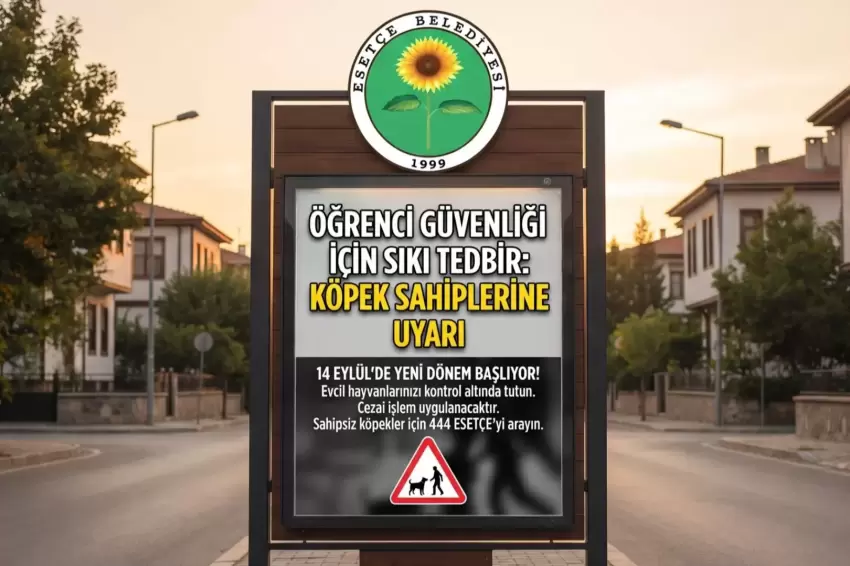 Esetçe Belediyesinden öğrenci güvenliğine sıkı tedbir