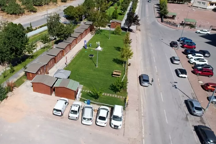 Kayseri Talasta Sahaflar Çarşısı yeni yerinde