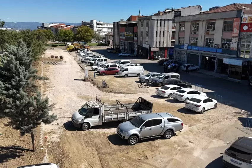 Bursa İnegölde Ertuğrulgazi Caddesine 165 araçlık otopark