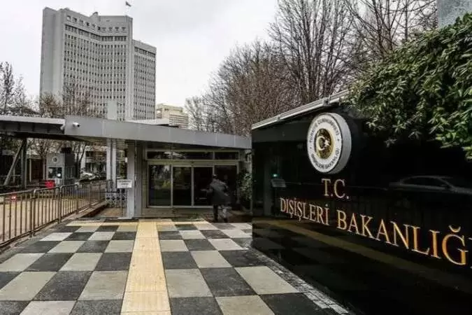 Dışişlerinden Yunanistana sert tepki Yunan makamları ciddiyete davet ediyoruz