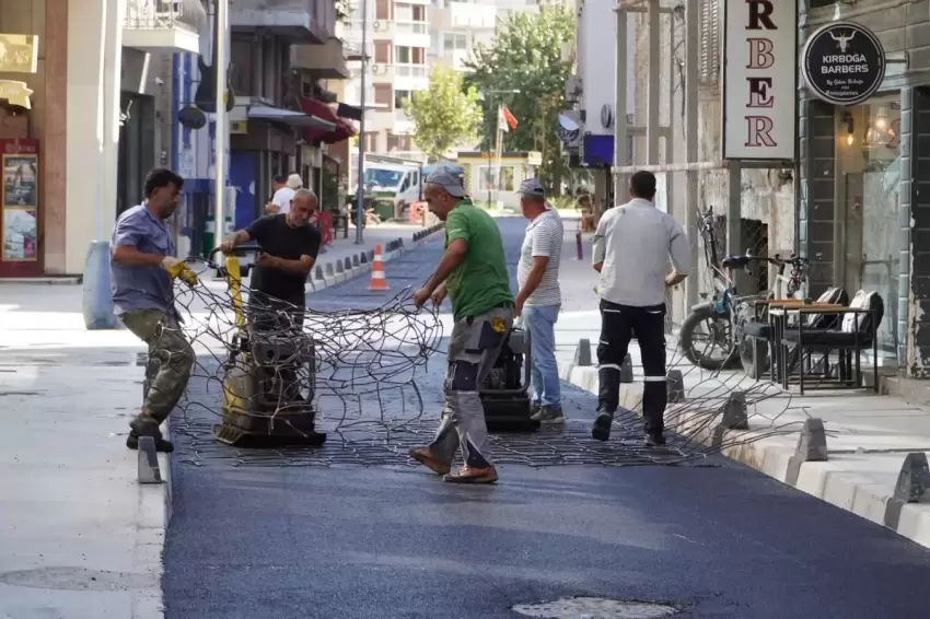 İzmirde yaya konforu artıyor