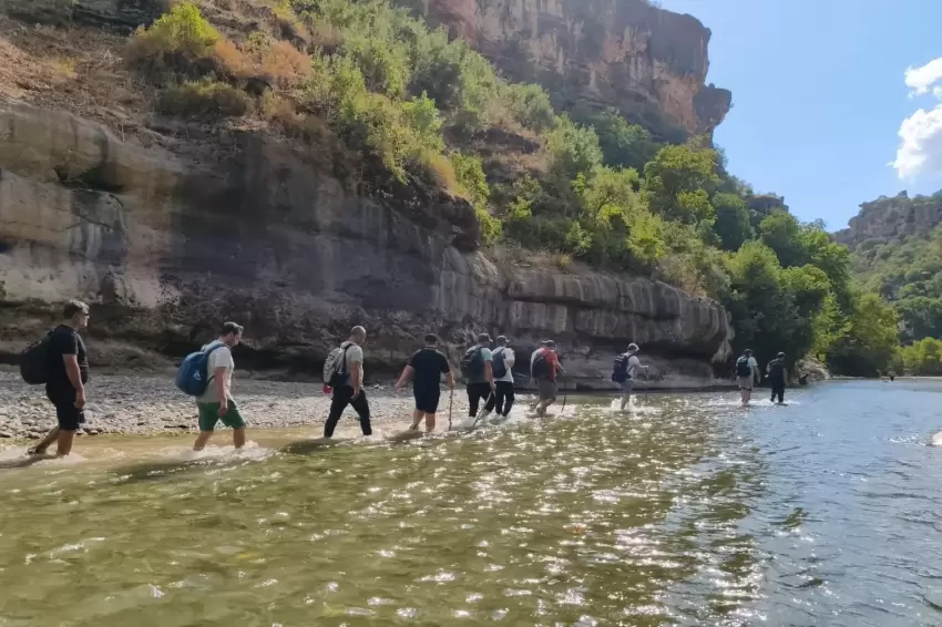 Zore Kanyonunda nefes kesen yürüyüş