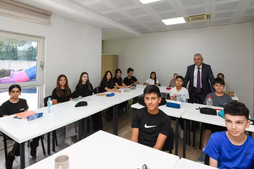 Bursa Osmangazide Yetenek Evlerinde ders zili yeniden çaldı