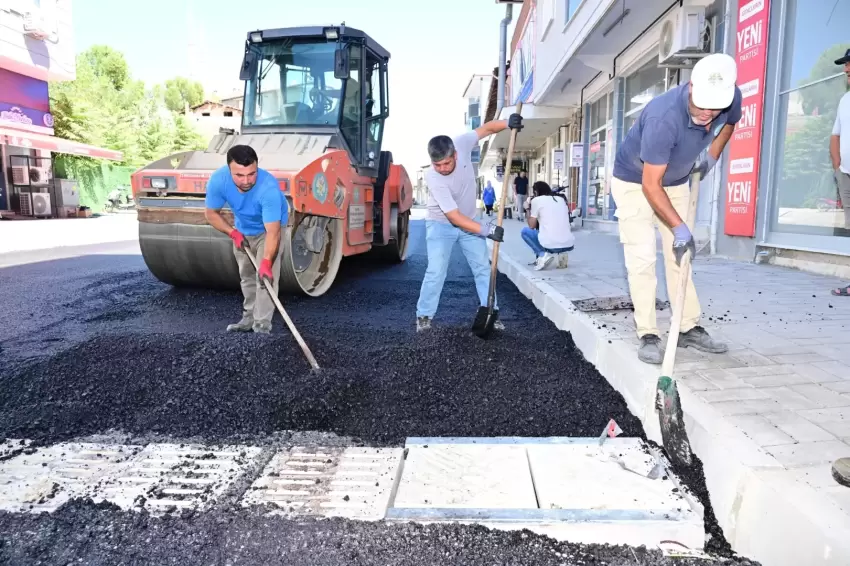 Manisada yılların yol sorunu çözülüyor