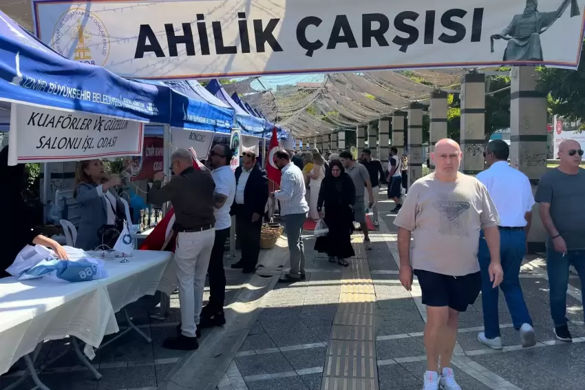 İzmir Çiğlidekursiyerler Ahilik Haftasında hünerlerini sergiledi