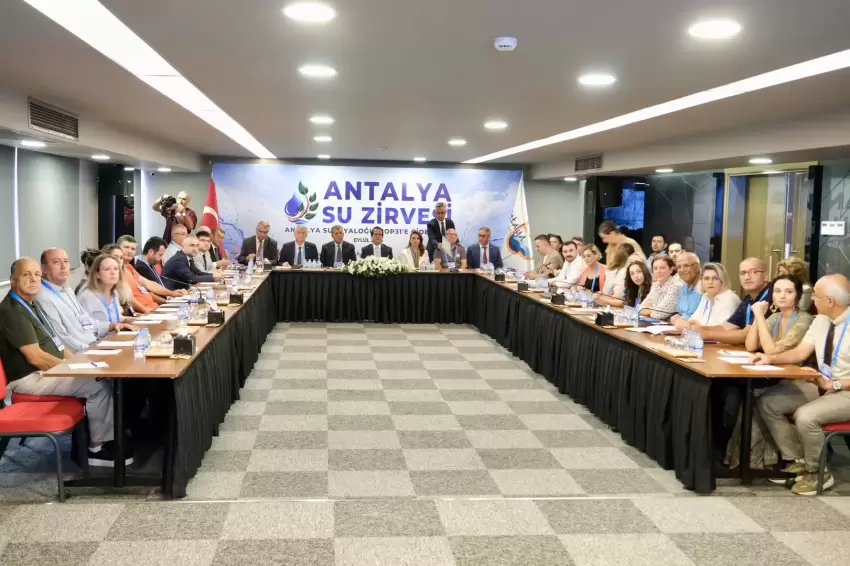 Antalyada COP31 öncesi su geleceği masada