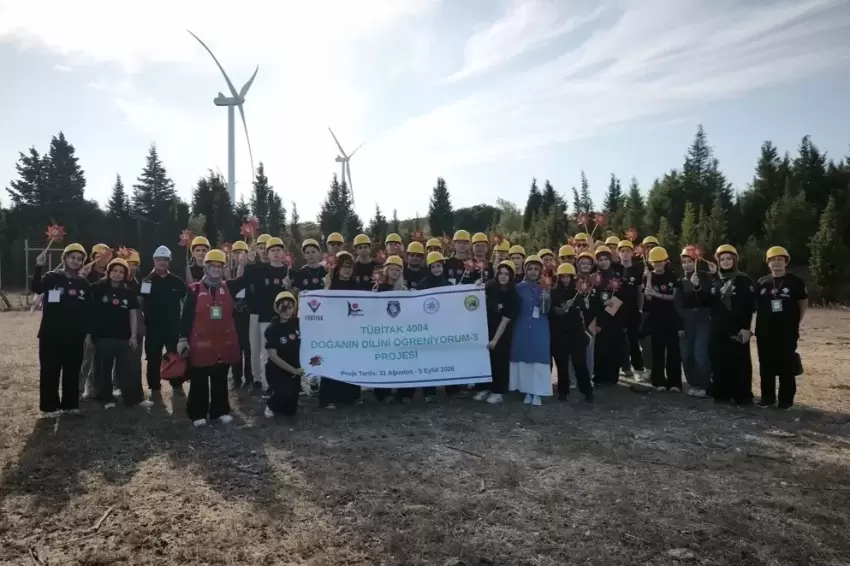 Bursada öğrenciler doğayı açık hava laboratuvarında öğrendi