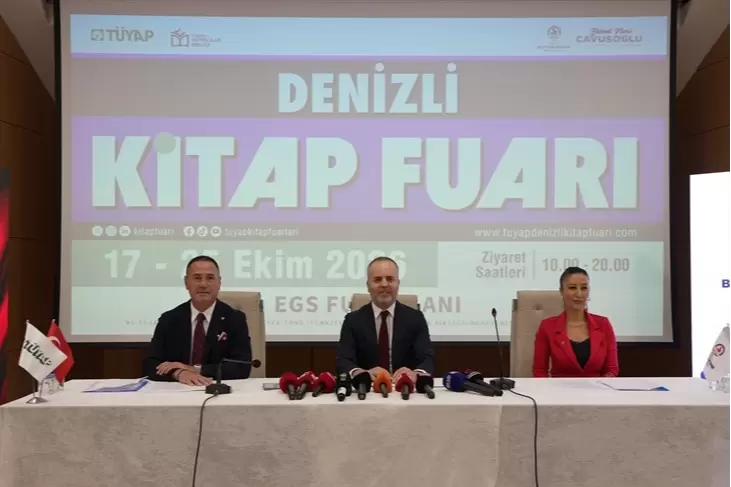 Denizli ilk kez TÜYAP Kitap Fuarı ile buluşmaya hazırlanıyor
