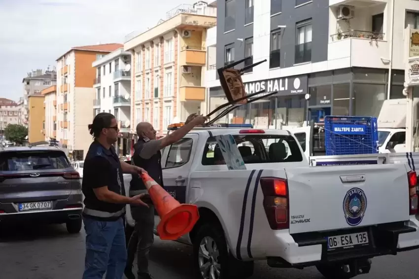 Maltepe Fındıklıda kaldırımlar yeniden yayaların
