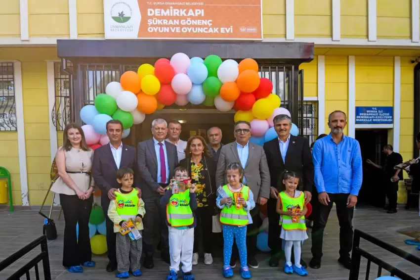 Osmangazi Belediyesinden geleceğe oyunla dokunan proje