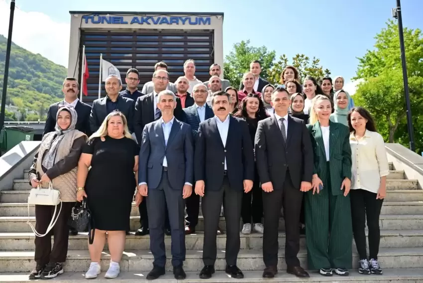 Yıldırımda Başkan Yılmaz, Gelirler Müdürlüğü personeliyle buluştu